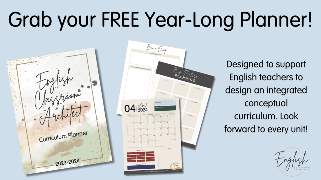 Image of pages included in the freebie planner.