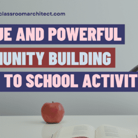 Back to School Community Building